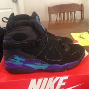 Air Jordan Aqua 8 Size 9.5